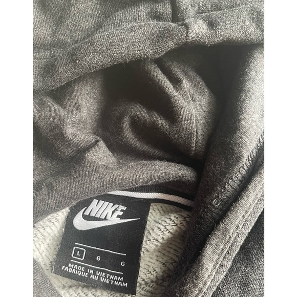 Nike Sportswear Women's Rally Black Heather/White Hoodie - Picture 5 of 5